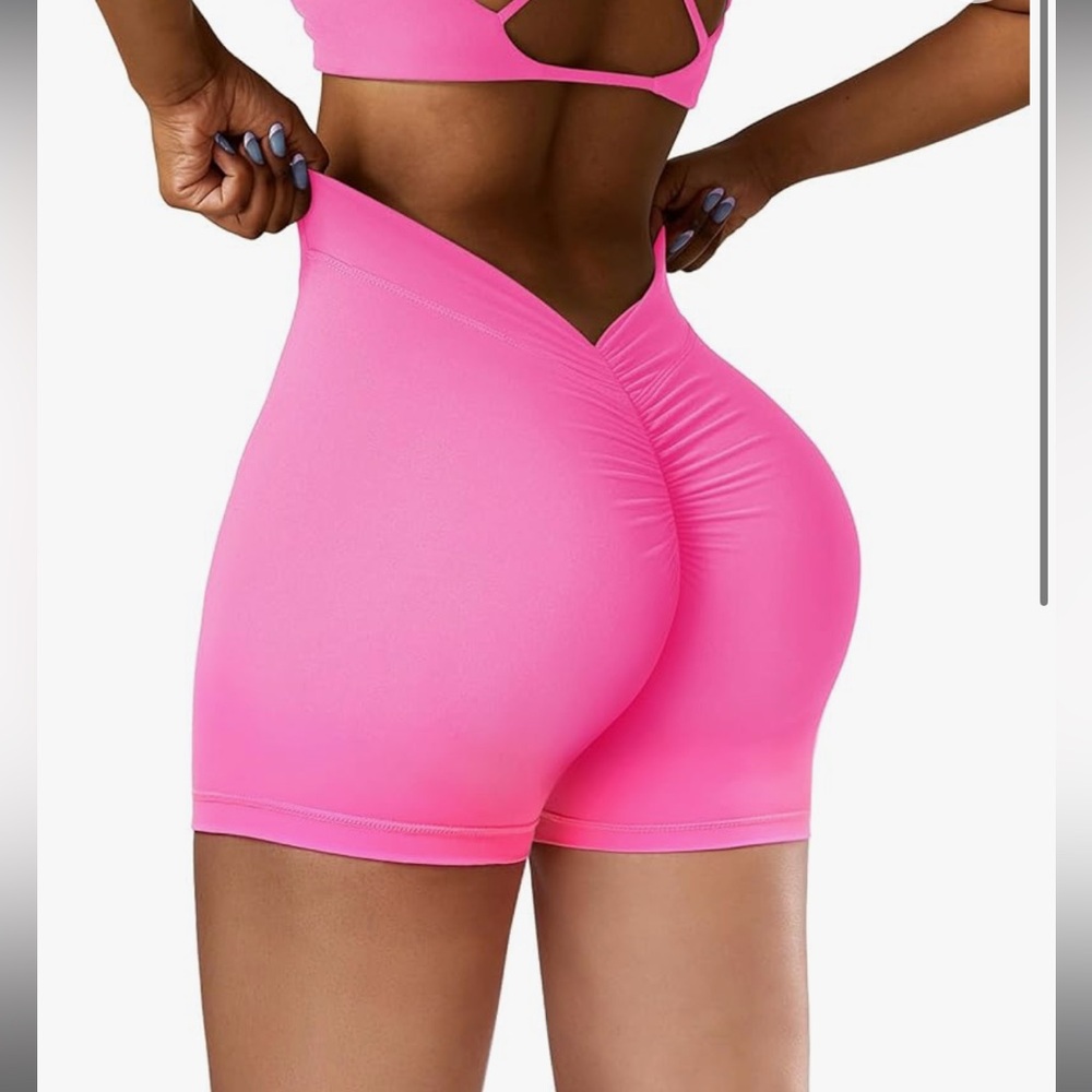 Pink Workout Shorts